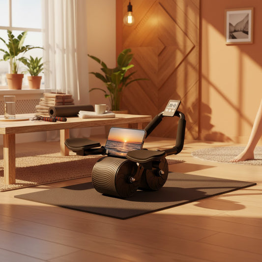 Rueda de ejercicios abdominales profesional