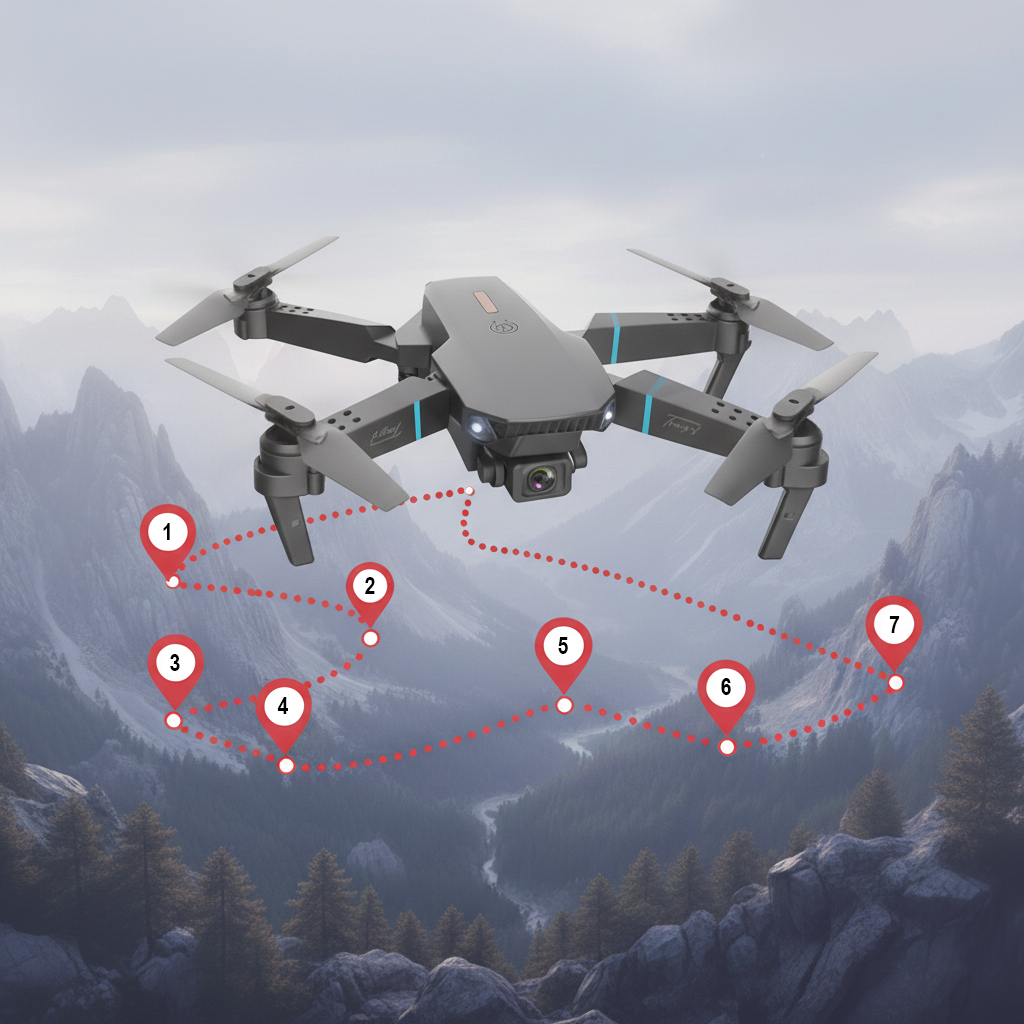 Dron doble cámara 4K