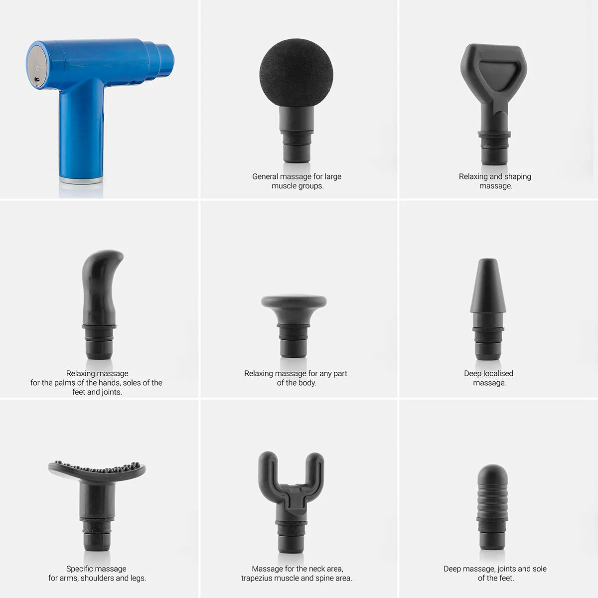 Pistola de relajación y recuperación muscular