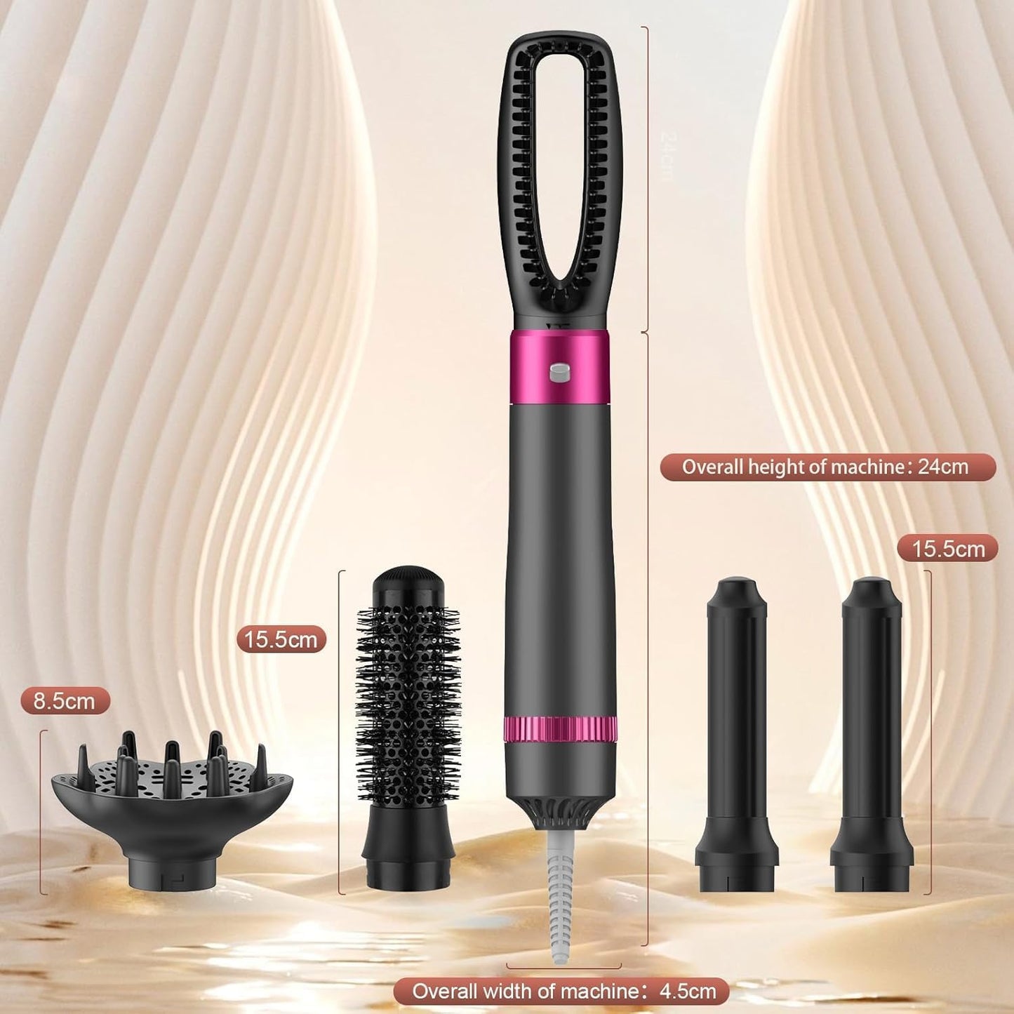 Set cepillo secador 5 en 1