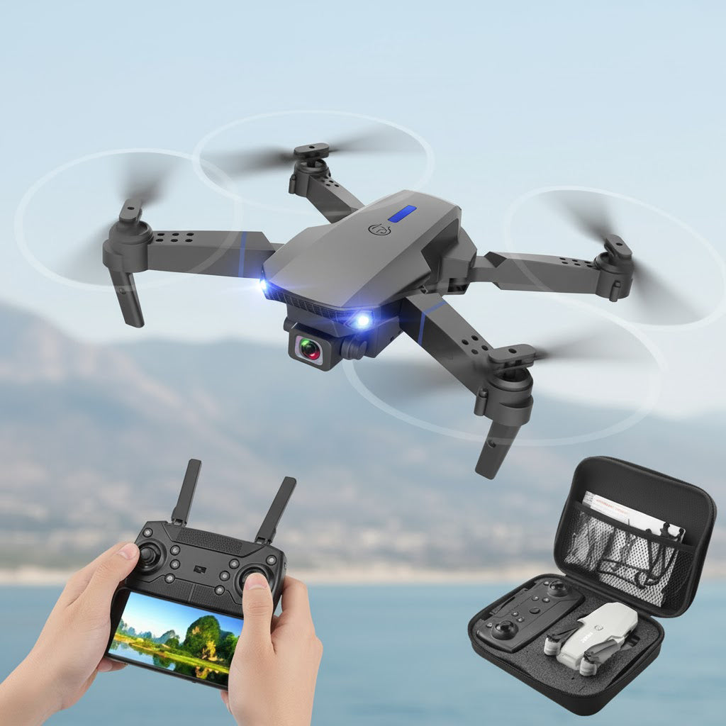 Dron doble cámara 4K