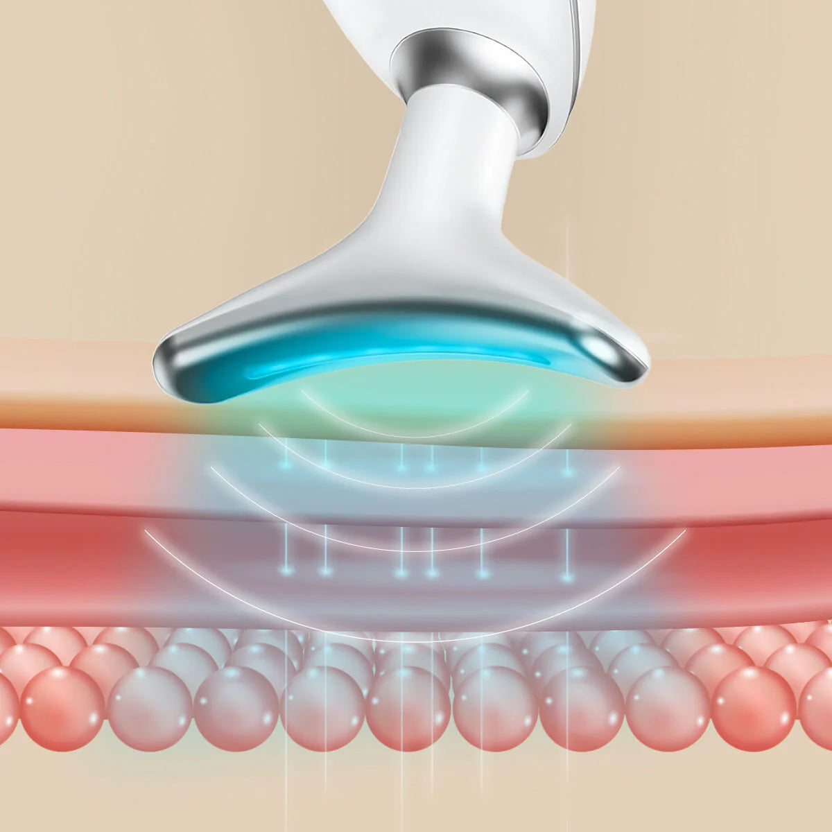 Masajador cuello y papada con vibración