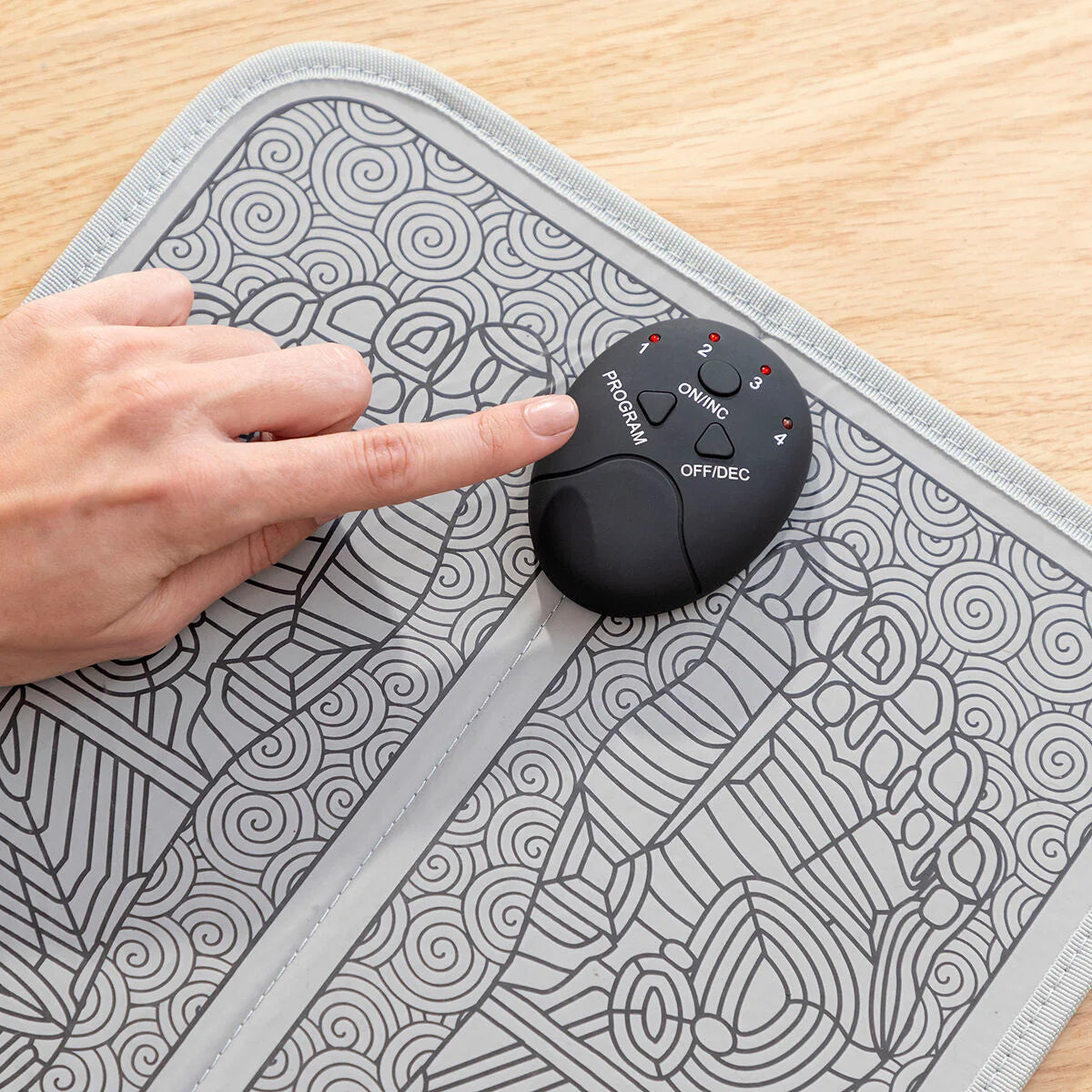 Masajeador electro estimulador de pies y piernas