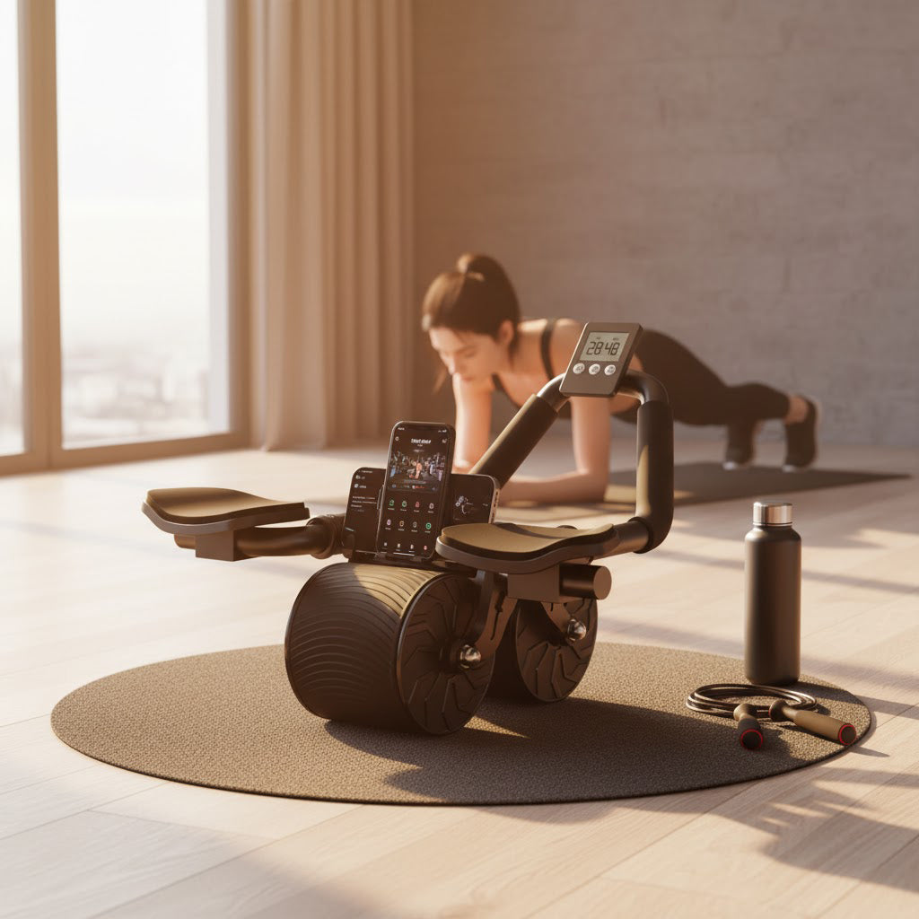 Rueda de ejercicios abdominales profesional