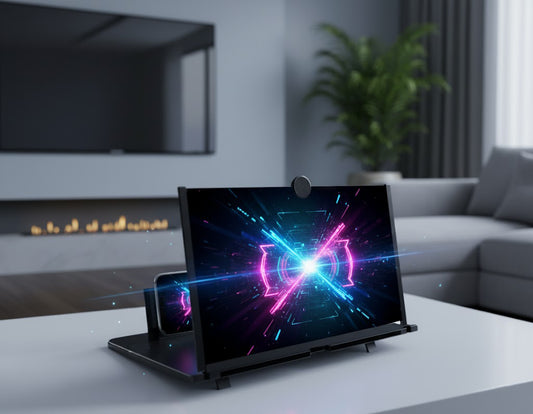 Amplificador pantalla móvil