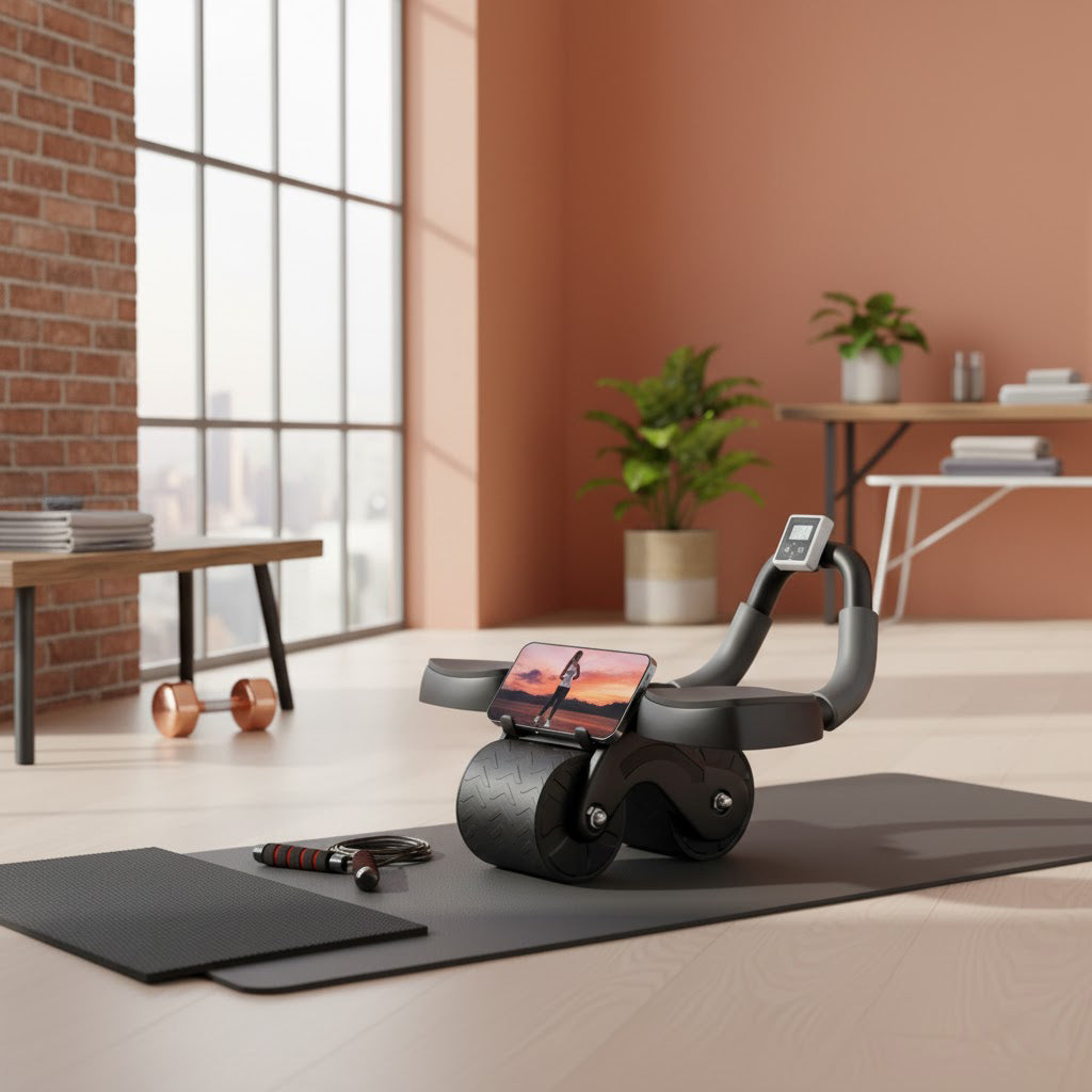 Rueda de ejercicios abdominales profesional